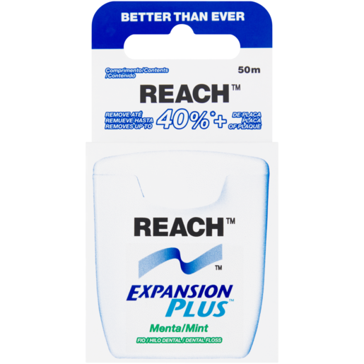 Reach Expansion Plus Mint Flavour Dental Floss 50m