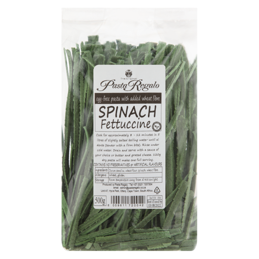 Pasta Regalo Spinach Fettuccine Pasta 400g