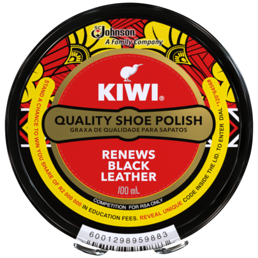 Kiwi Black Shoe Polish 100ml