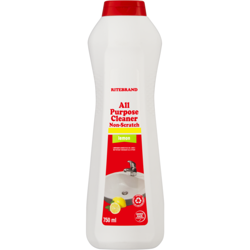 Ritebrand Lemon Non-Scratch All Purpose Cleaner 750ml