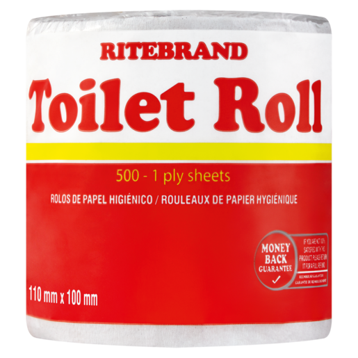 Ritebrand 1 Ply Toilet Roll
