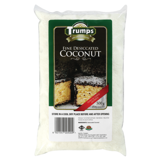 Trumps Fine Desiccated Coconut 500g
