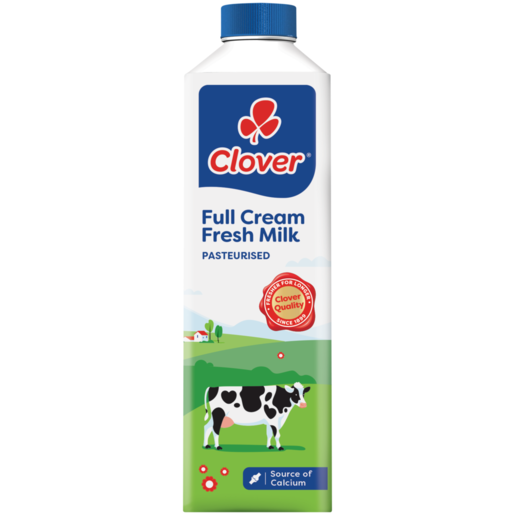 Clover Fresh Full Cream Milk 1L 
