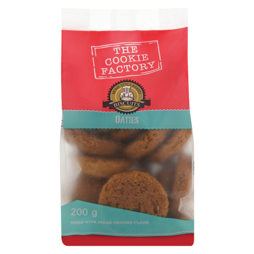 Cookie Factory Oaties Confectionery Biscuits 200g