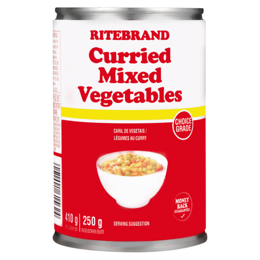 Ritebrand Curried Mixed Vegetables 410g