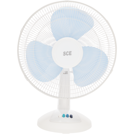 SCE Blue Desk Fan 40cm