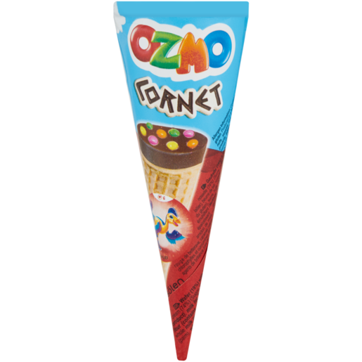 Ozmo Cornet Chocolate Cone 25g 