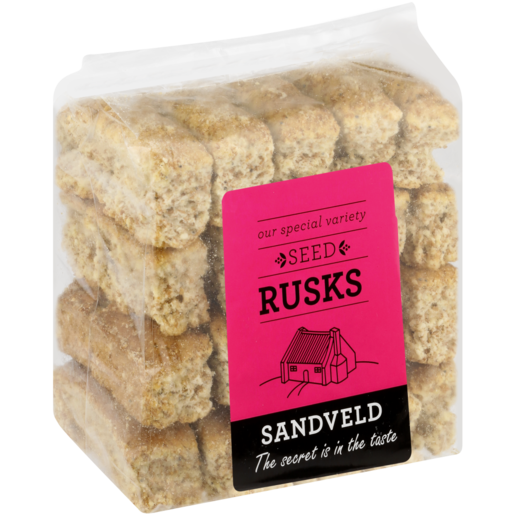 Sandveld Seeded Rusks Bag 500g