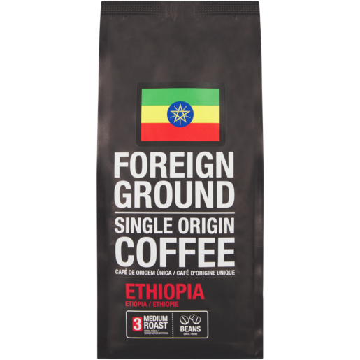 Foreign Ground Ethiopian Coffee Beans Pack 250g