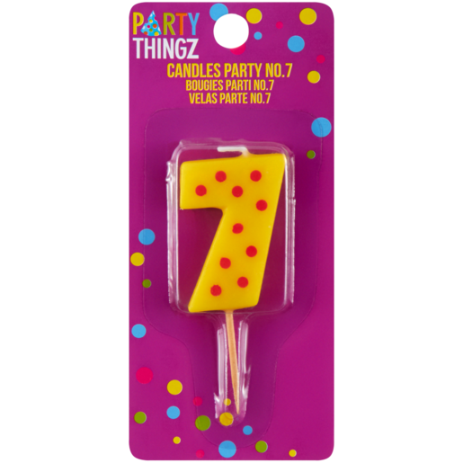 Party Thingz No. 7 Party Candles