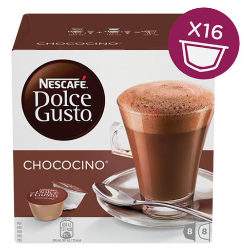 NESCAFÉ Dolce Gusto Chococino Coffee Capsules 16 Pack