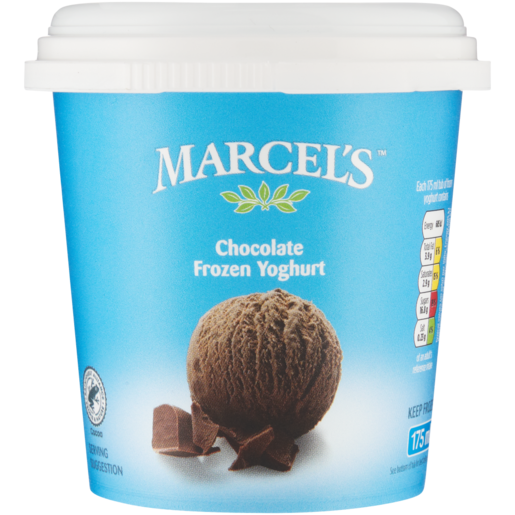 Marcel's Chocolate Flavoured Frozen Yoghurt Tub 175ml