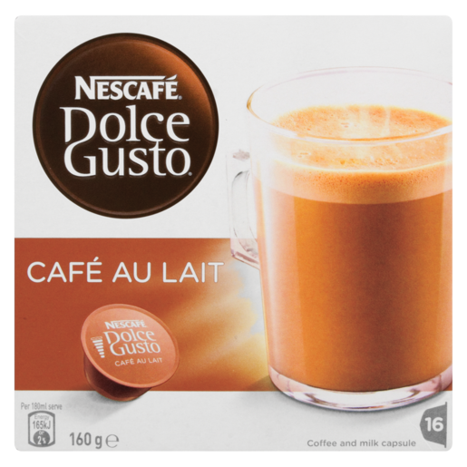 NESCAFÉ Dolce Gusto Café Au Lait Capsules 16 Pack