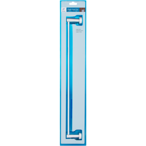 Blue Dolphin Single Bar Premium Towel Rail 610mm