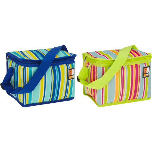 Bush Baby Striped Cooler Lunch Bag (Assorted Item - Supplied At Random)