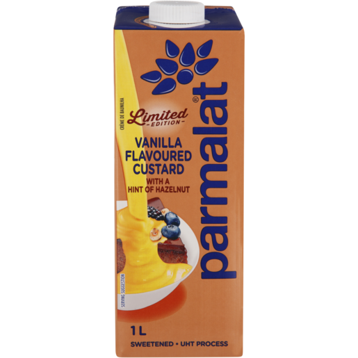 Parmalat Limited Edition Vanilla & Caramel Flavoured Custard 1L