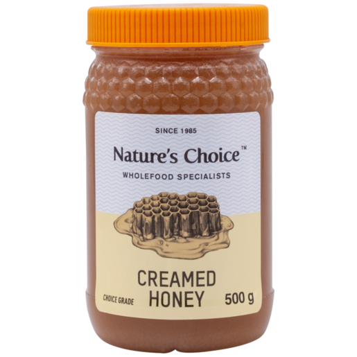Nature's Choice Raw Creamed Honey 500ml