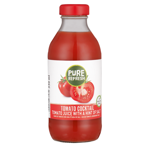 Pure Refresh Tomato Cocktail Juice Bottle 330ml