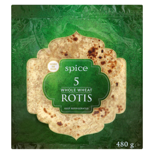 Spice Whole Wheat Rotis 480g