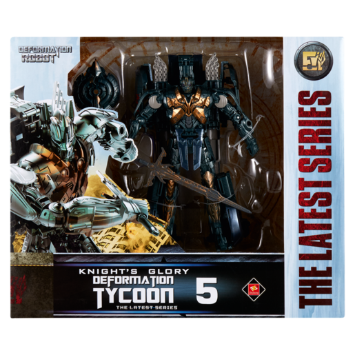 The Latest Series Knight's Glory Deformation Tycoon Transforming Playset