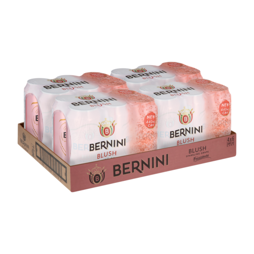 Bernini Blush Cooler Bottles 24 x 440ml