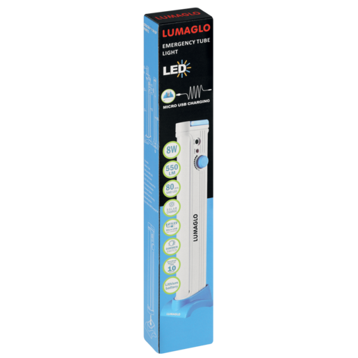 Lumaglo Medium Rechargeable LED Emergency Light 8W
