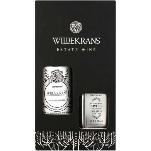 Wilderkrans Estate Olive Oil & Sauvignon Blanc Wine Gift Pack 750ml