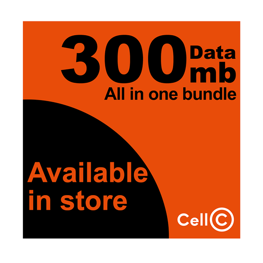 Cell C All In One Data Bundle 300MB