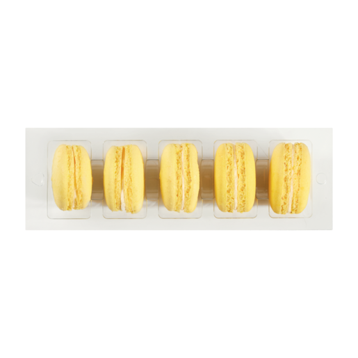 Yellow Lemon Macarons 5 Pack
