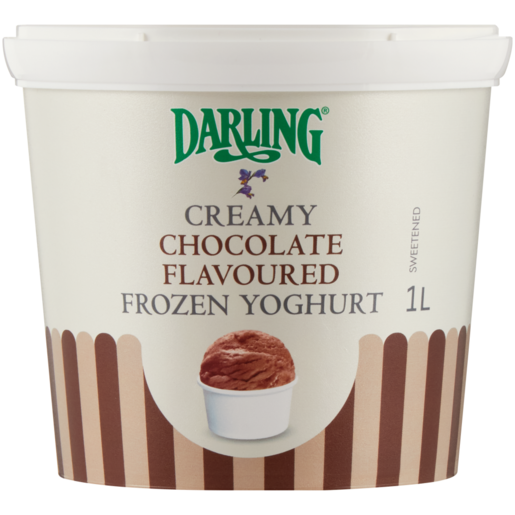 Darling Creamy Chocolate Flavoured Frozen Yoghurt 1L