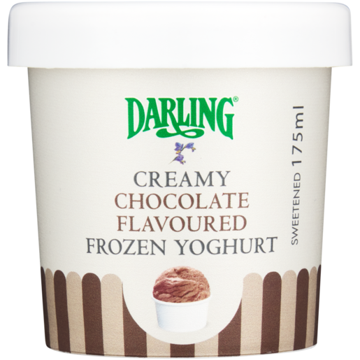 Darling Chocolate Flavoured Frozen Yoghurt Tub 175ml