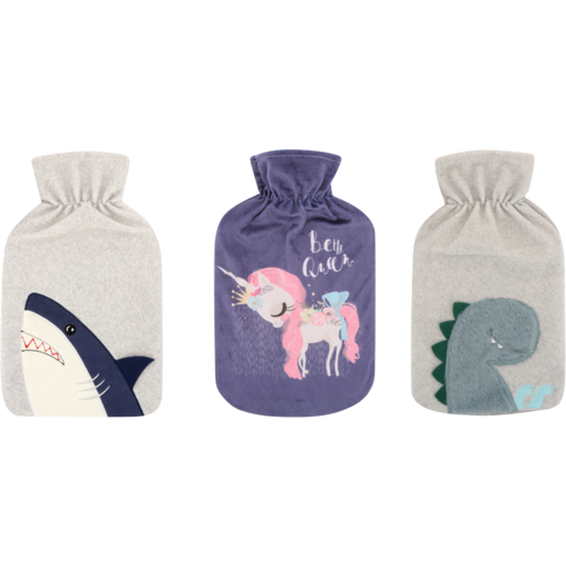 Earnings Hot Water Bottle With Felt Cover 2L (Assorted Item - Supplied At Random)