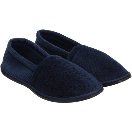 Ladies Navy Blue Stokie Slippers Size 2 - 11 (Assorted Sizes - Single Pair)