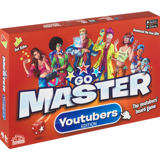 Go Master Youtubers Edition Board Game 102 Piece
