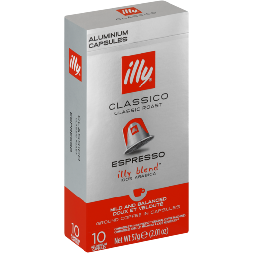 Illy Classic Roast Espresso Coffee Capsules 10 Pack