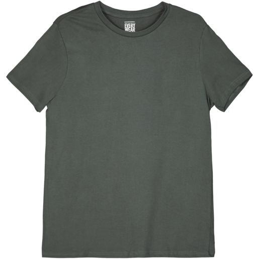 Every Wear Mens Olive Crewneck T-Shirt S-XXL