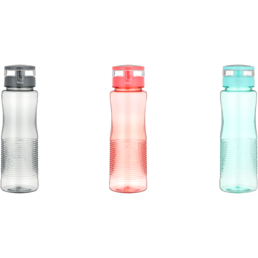 Plastic Bottle With Slinky Handle 750ml (Assorted Item - Supplied At Random)