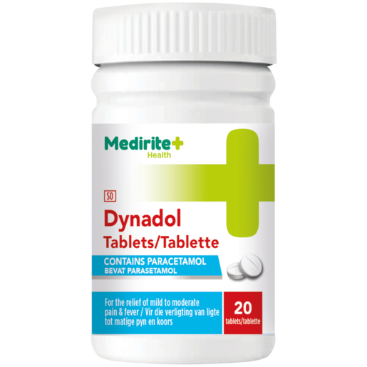 Medirite Dynadol Pain Relief 20 Tablets