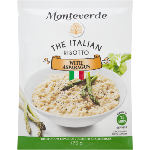 Monteverde The Italian Risotto With Asparagus 175g