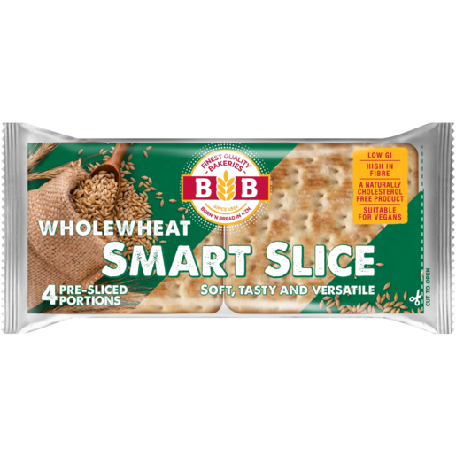 BB Bakeries Wholewheat Smart Slices 248g