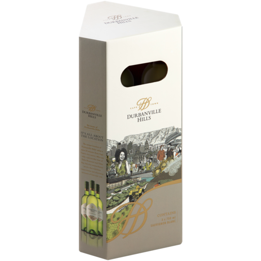 Durbanville Hills Sauvignon Blanc White Wine 3 x 750ml Gift Pack