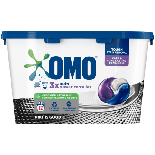 OMO Stain Removal Auto Laundry Capsules 530ml 