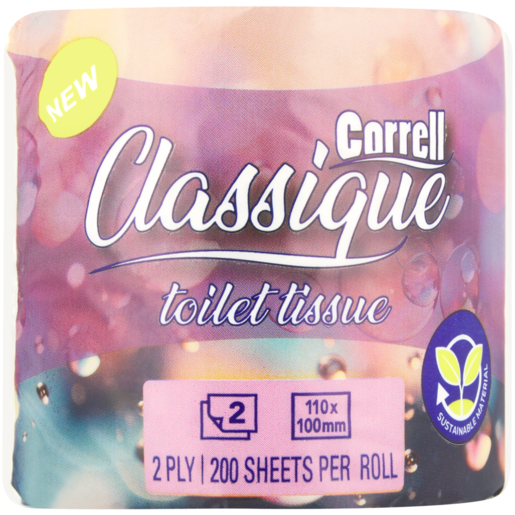Correll Classique 2 Ply Toilet Tissue 