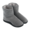 Ladies Grey Fur Boot Slippers Size 4 - 9